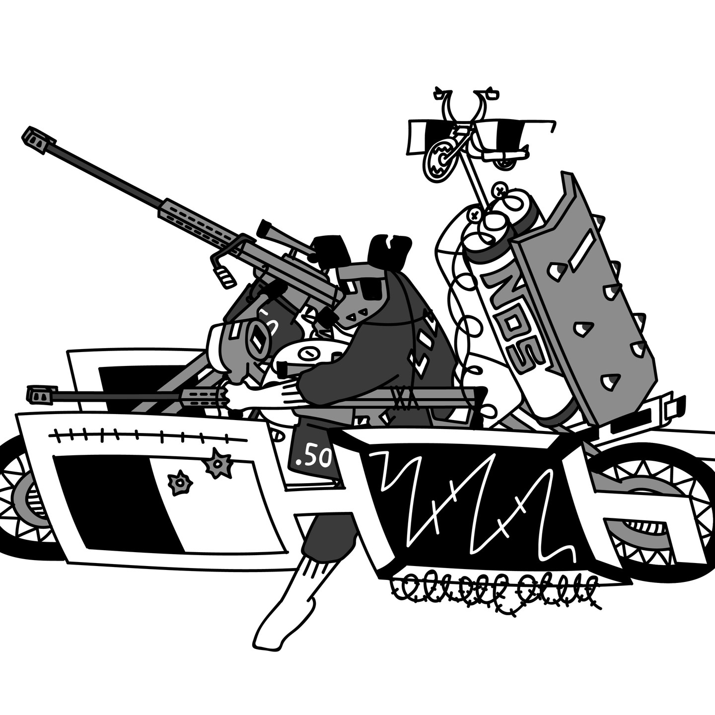 Nounish doodle Day 8